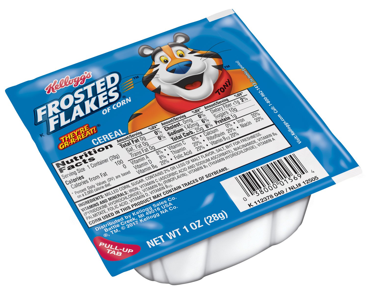 Kellogg's Raisin Bran Cereal, 1.25Ounce Bowls (Pack of 96