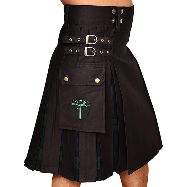 Amazon.com: Men's Plus Size Scottish Hybrid Black Cotton