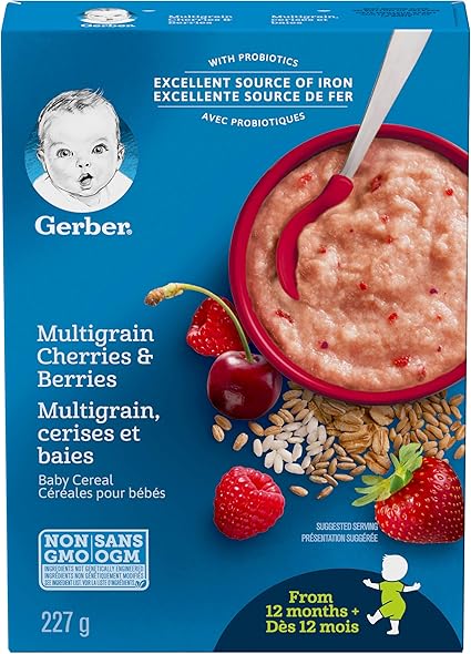 gerber baby food 12 months