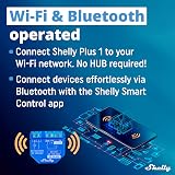 Shelly Plus 1 WiFi Bluetooth Smart Relay Switch 2 Pack Alexa Google No Hub view 4