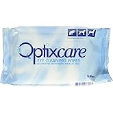 Optixcare 50 Count Eye Cleaning Wipes for Animals