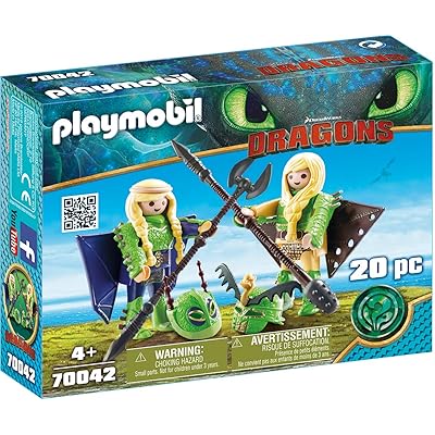 PLAYMOBIL Cómo Entrenar Tus Figuras de Ruffnut y Chile Ubuy