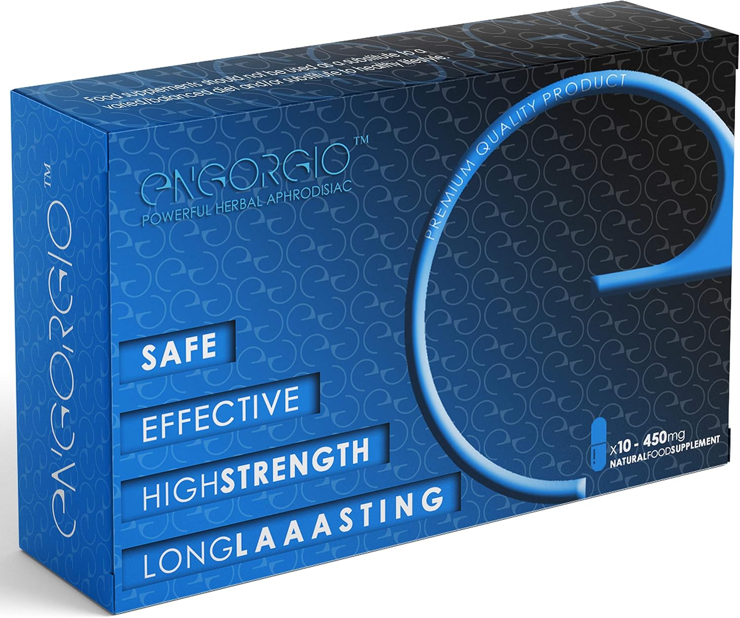 Ultra Strong 20 x 450mg Pills Herbal Food Supplement