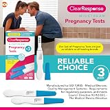 SOL 3pk Clear Midstream Pregnancy Test Kit - 99% Accurate Results view 3