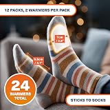 Bramble Adhesive Toe Warmers 12 Pairs 24 Pieces Ultra-Thin Air-Activated view 5