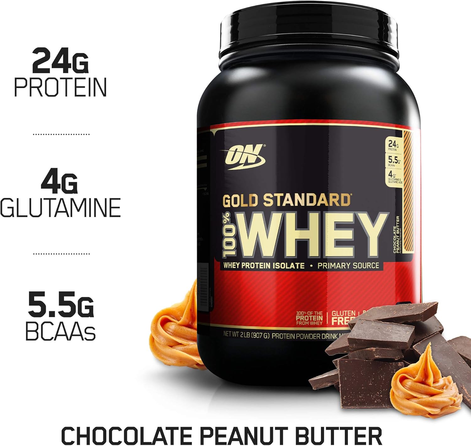 Optimum Nutrition CHOCOLATE PEANUT BUTTER Review Whey Flavor
