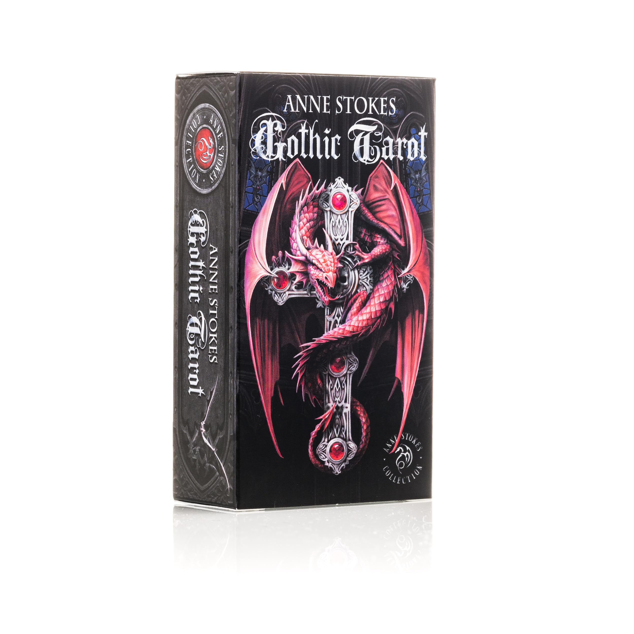 Fournier Anne Stokes Tarot Cards 12cm Black
