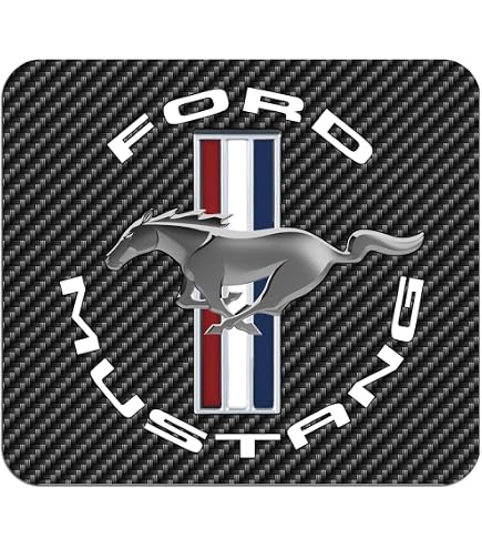 GRAPHICS & MORE Tappetino Per Mouse Ford Classic Script – 23,6x19,8 Cm, Sottile E Antiscivolo - 3
