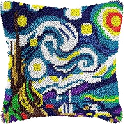 veirousa Starry Sky Latch Hook Kits for Adults