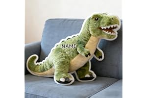 Custom Dinosaur Shaped Pillow Personalized 3D Double-Sided Plush Stuffed Pillow Customized Funny Decorative Throw Pillows Cut