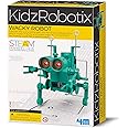 4M Wacky Robot from KidzRobotics, Discover Cool Science with This Out-of-The-Ordinary Robot, Build This Walking Torch Like Robot withheld Eyes and Funny Bizarre Moves, Ages 8+