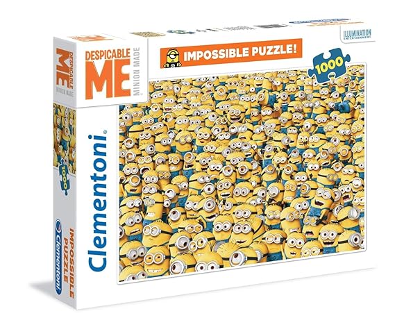 Clementoni 31450.8 - Puzzle Minions Impossible, 1000 Teile