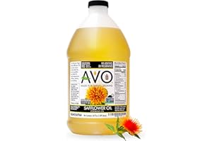 AVO Naturally Processed NON-GMO High Oleic Safflower Oil, 64 fl oz