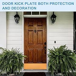 uxcell 2pcs Door Kick Plate, 8 x 30 Inches Aluminum