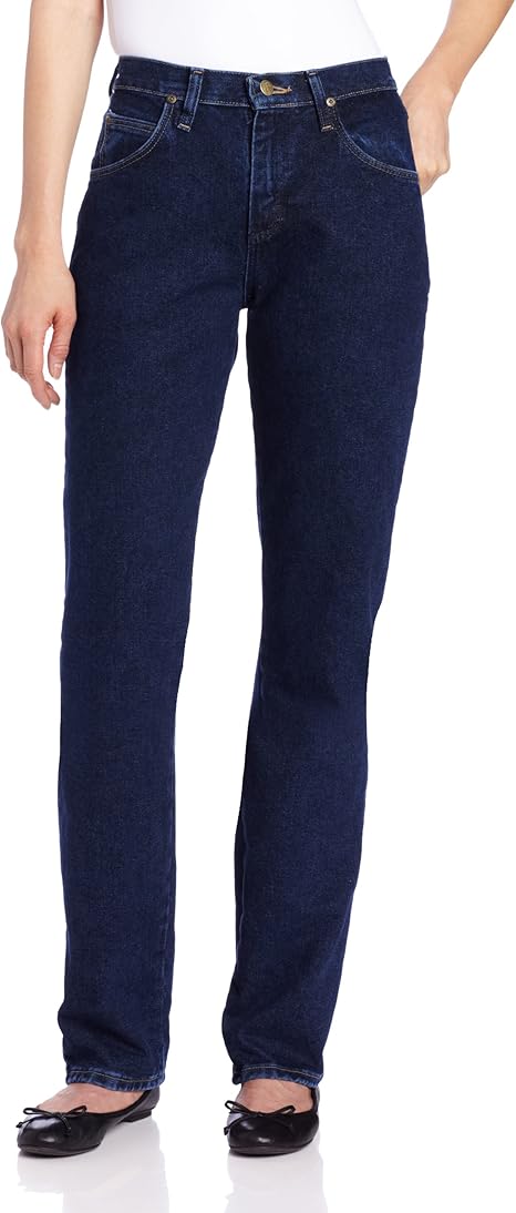 Amazon Com Wrangler Blues Jean Para Mujer Calce Relajado