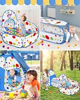 MAIKEHIGH Kids Play Tent and Tunnel 3 in 1 Pop Up Ball Pit Indoor Outdoor view 5