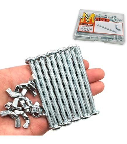 Amazon.com: Wing Nuts 18-8 Stainless Steel - 1/4-20 Qty-25