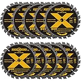 ANGELSWORD 7-1/4 Inch Circular Saw Blade for Framing, Fast Wood Cutting, 24T, 10 Pack