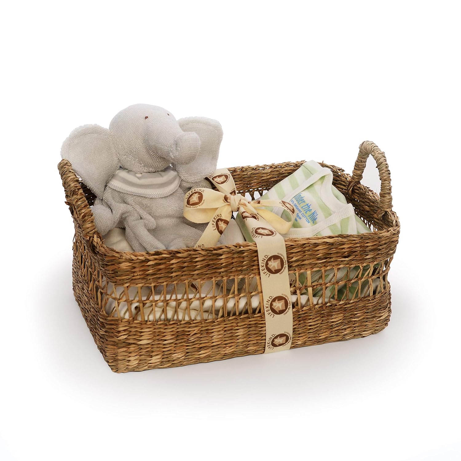 elephant baby gift basket
