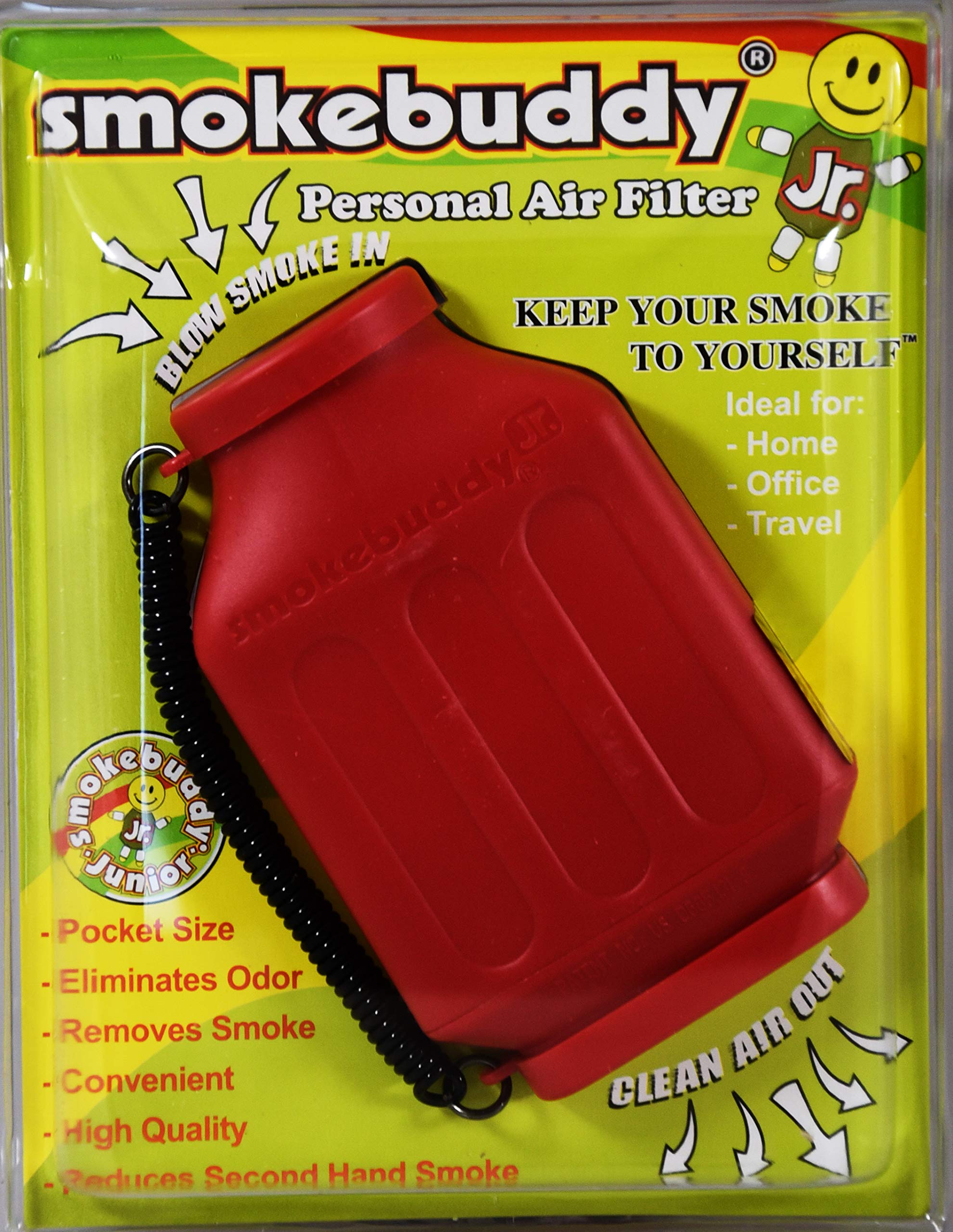 Smokebuddy Jr Personal Air Filter (Red)