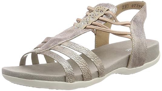 Rieker Mädchen K2243 T-Spangen Sandalen