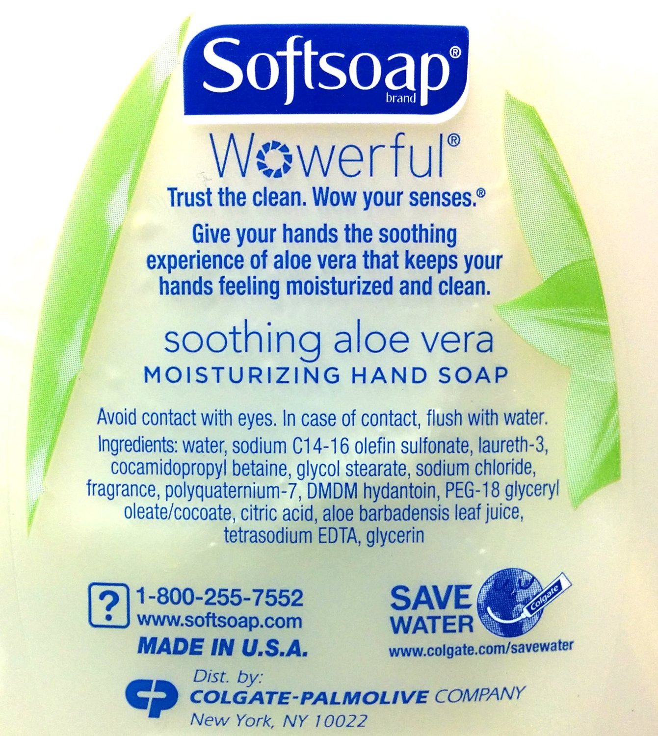 Softsoap Hand Soap Soothing Aloe Vera Moisturizing Hand Soap Refill 64 Fl Oz Bottle (Pack of 2) : Hand Washes : Beauty