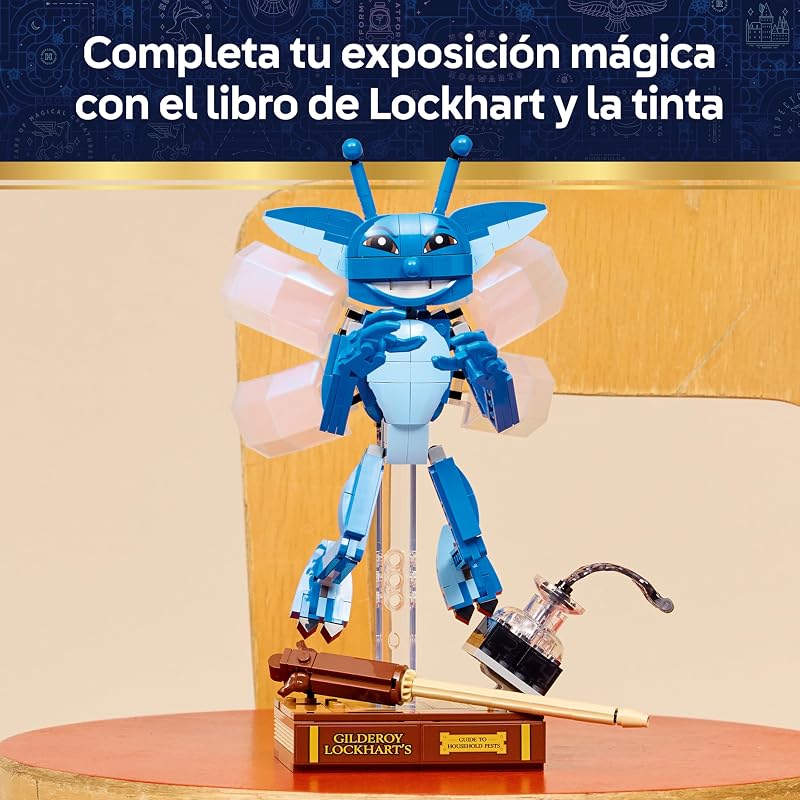 Harry Potter Cornish Goblin - Figuras Articuladas com Livro e Varinha por Gilderoy Lockhart - Decoração do Quarto - Presente de Aniversário para Raparigas e Rapazes 8+ Anos - 76461 — foto 6 de 8