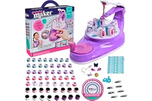 Cool Maker, KumiKreator Bead & Braider Friendship Necklace & Bracelet Making Kit (Packaging May Vary), Gifts & Stocking Stuffers for Girls Ages 8 and up