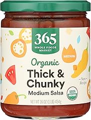 365 By Whole Foods Market, Organic Thick & Chunky Medium Salsa, 16 Ounce