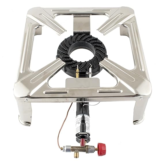 SGB07 Large Gas Boiling Ring Piezo FFD Indoor Catering Amazon.co.uk