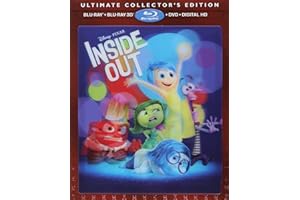 Inside Out [Blu-ray 3D + Blu-ray + DVD + Digital HD]