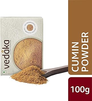 Amazon Brand-Vedaka Cumin (Jeera) Powder, 100g