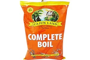 Cajun Land Crab Shrimp Crawfish Boil Complete 4 Lbs by Cajun Land