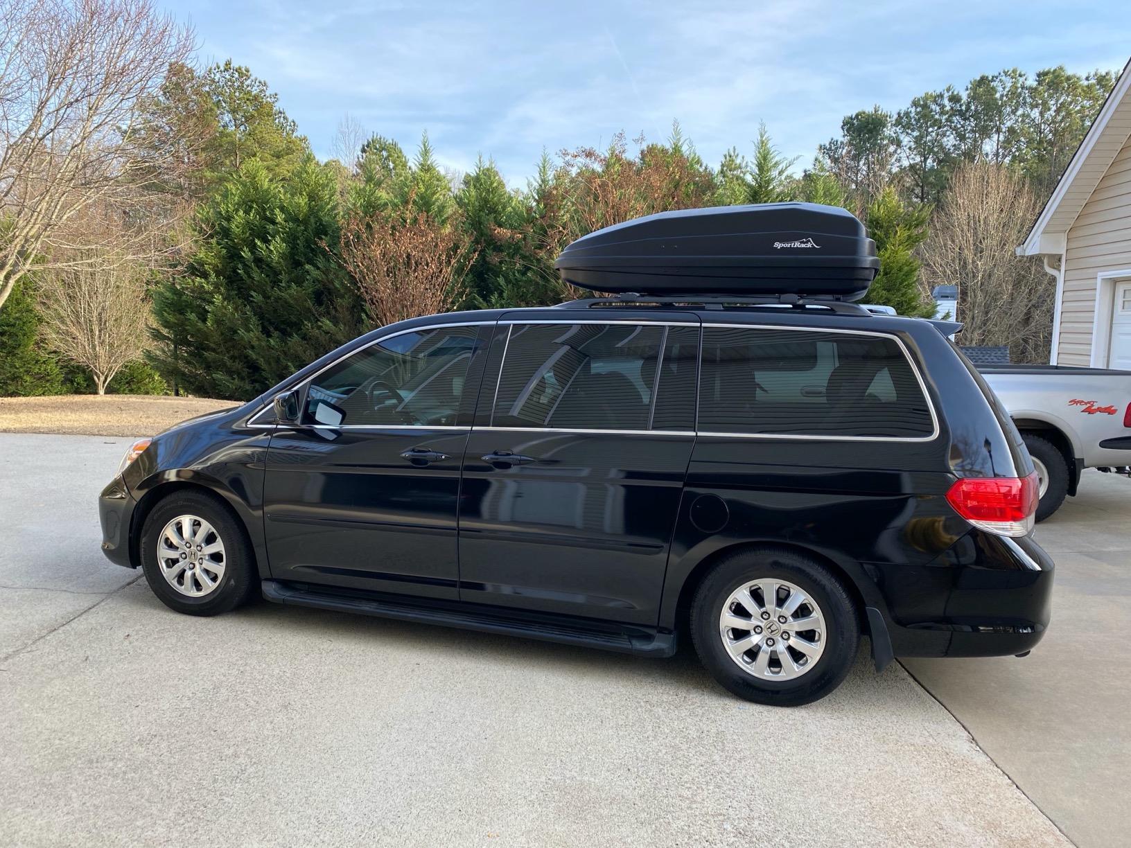 37/mo Finance SportRack Vista XL Rear Opening Cargo Box,Black Buy