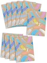 UK Greetings Multipack 10 Thank You Cards with Envelopes Bright Designs