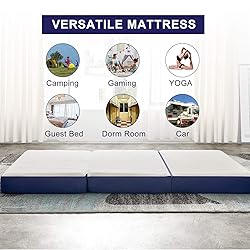 JINGWEI Folding Mattress, Tri-fold Memory Foam