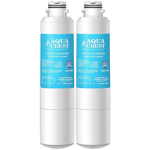 aquacrest nevera filtro de agua de repuesto para Samsung DA29 ...