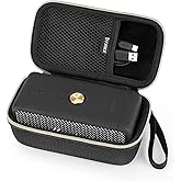 Yinke Hard Case for Marshall Emberton & Emberton II Bluetooth Speaker, Hard Organizer Portable Carry Cover Storage Bag (Emberton Gold)