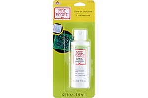 Mod Podge Glow-in-The-Dark Sealer, 4 oz, Clear
