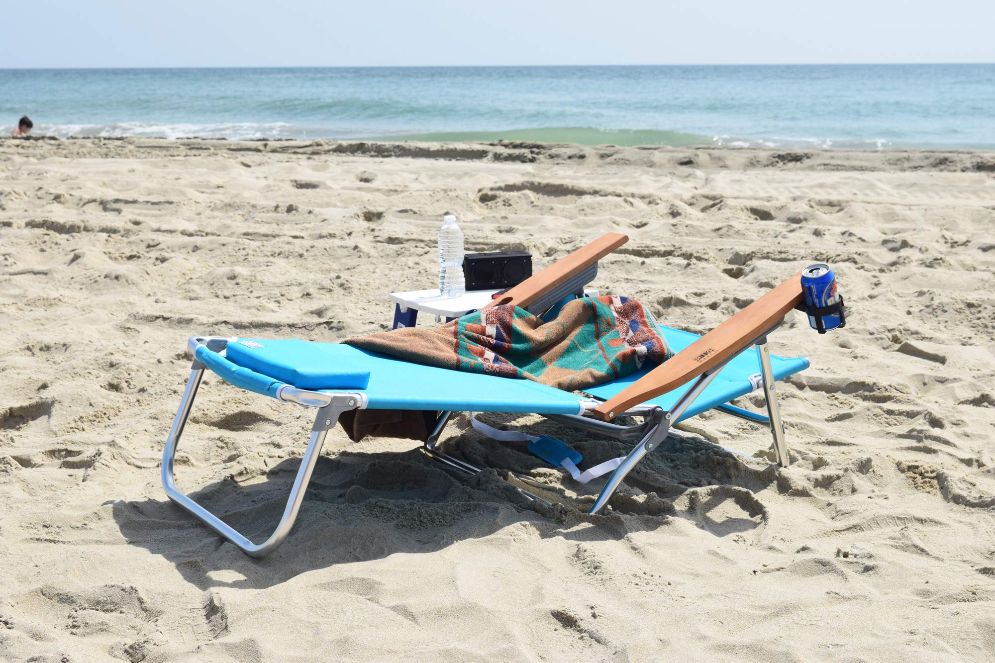 Rio Beach Big Kahuna Extra Large Folding Beach Chair, Turquoise