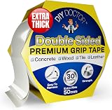 DIY Doctor XL Heavy Duty Double Sided Carpet Tape 30m x 50mm Rug Gripper