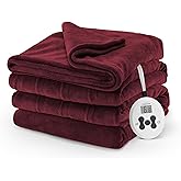 Sunbeam Royal Luxe Cabernet Heated Blanket - Twin
