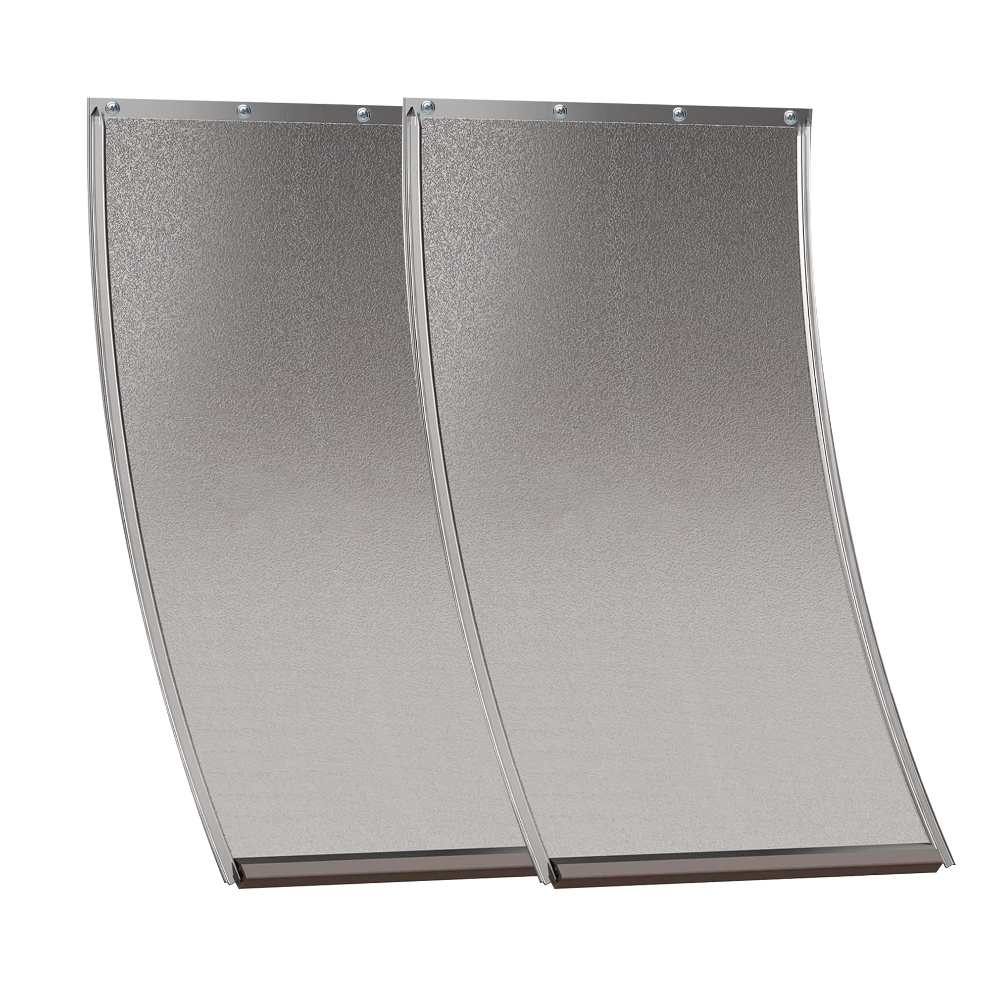 Photo 1 of 2 Pack Medium Dog Door Replacement Flaps with Screw, Pet Door Replacement Flap Compatible with PetSafe Freedom PAC11-11038, Weather-Proof & No Warped,Dog Door Flap Measures 12 7/8'' × 8 1/8''