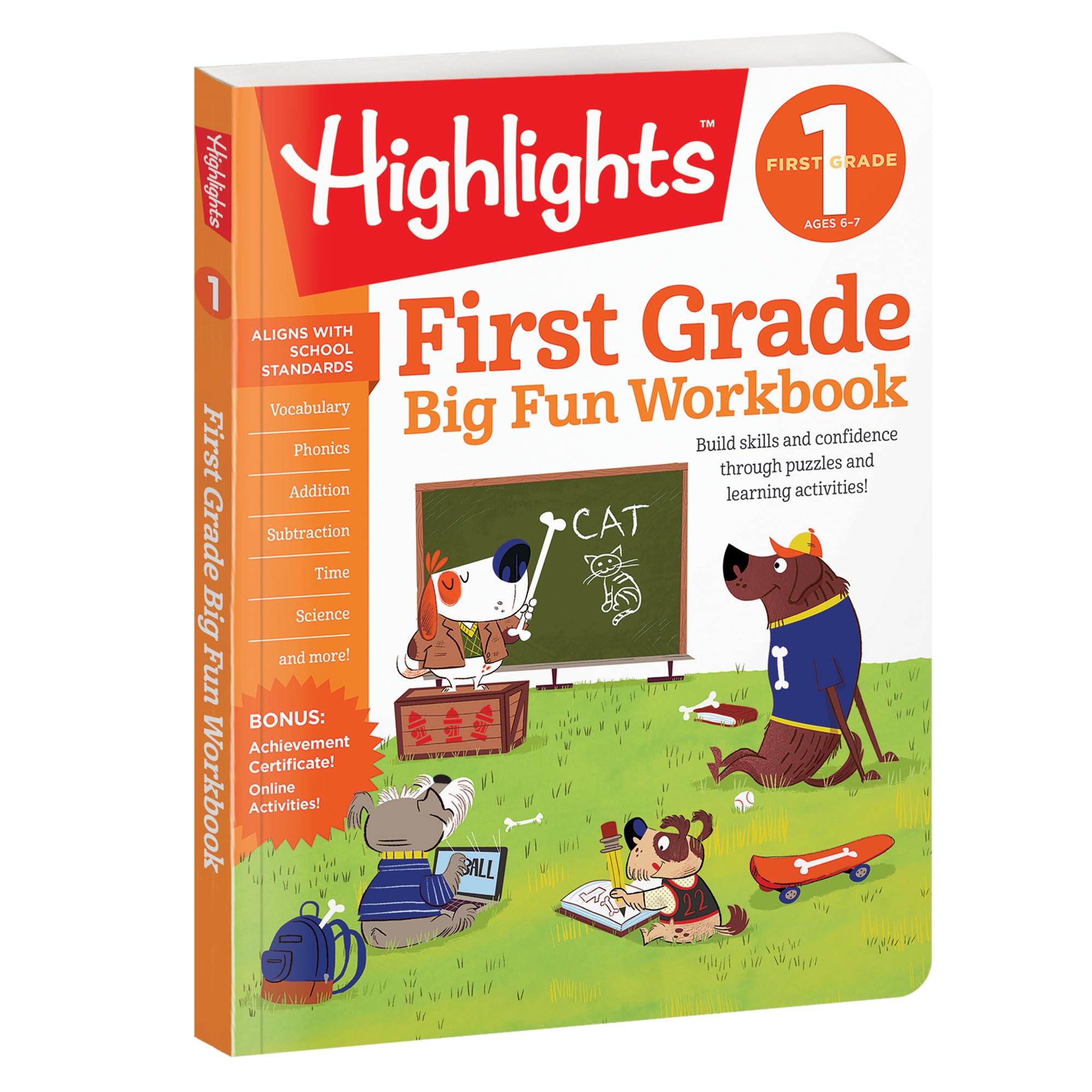 First Grade Big Fun Workbook First Grade Big Fun Workbook Paperback Spiral-bound