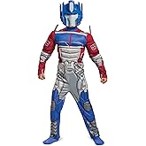 Disguise boys Kid's Transformers Muscle Costume - Child Muscle Padded Cosplay Outfit - Boys & Girls Costumes