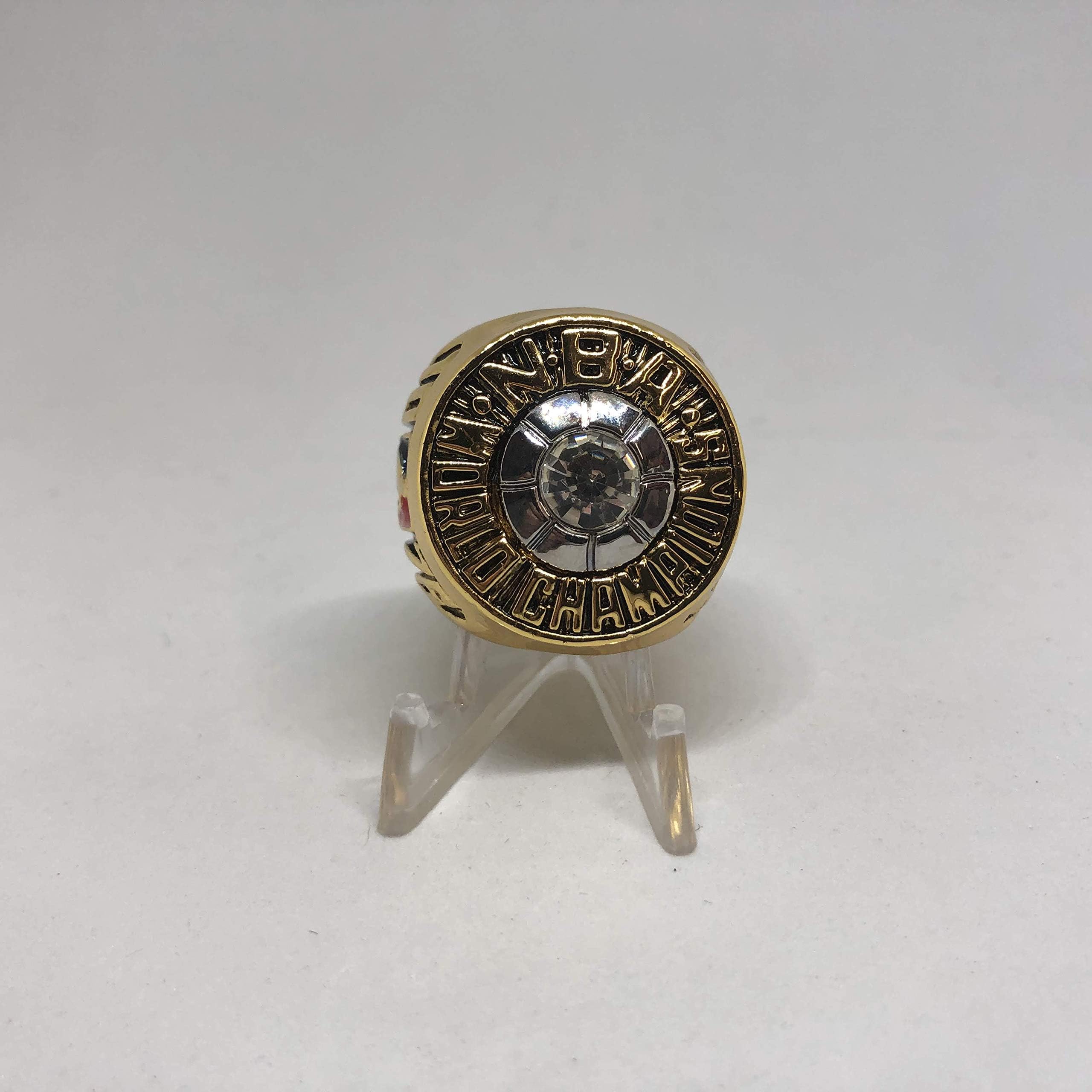 1976 Irv Levin Boston Celtics High Quality Replica Finals Championship Ring Size 10.5-Gold Colored