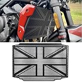 Trident 660 2026 Motocycle Radiator Grille Guard Protection Cover | Compatible with Trident 660 2021-2026.Front Radiator Guard with Black Mesh Cover