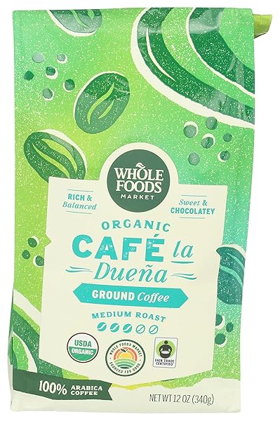 WHOLE FOODS MARKET, ORGANIC CAFÉ LA DUENA GROUND...