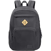 KEOFID Light Weight Travel backpack for Men and Women, Laptop Backpack for Work, Large Bag for College, Water Resistent(GRAY)