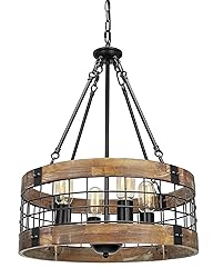 ACNKTZ Farmhouse Rustic Chandelier Light